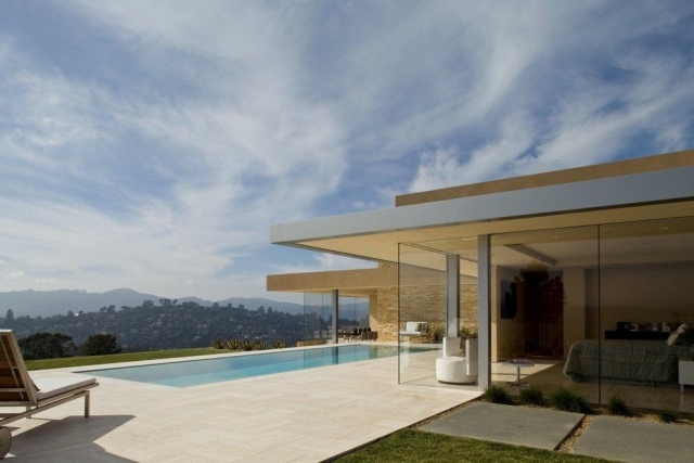 design modernt platt tak passar huset perfekt