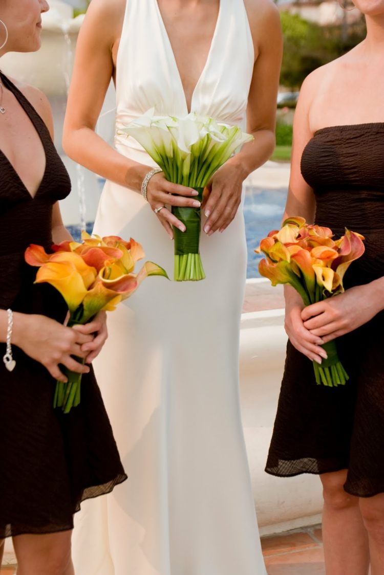 bröllop blomma idéer calla-februari-orange-design-elegant-dekoration