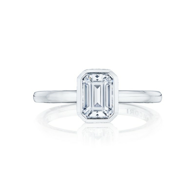 Cut vitguld patiens ring kvinna gåva idé