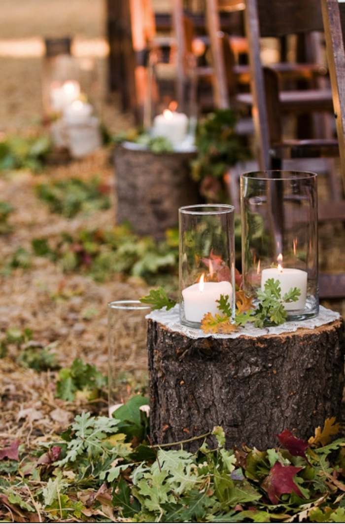 höst-i-trädgården-bröllop-arrangemang-dekorera-lyktor-med-höstlöv