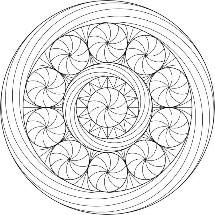 mandalas-höst-tryck-färg-barn-målar-sidor-pumpa-spiral-cirklar