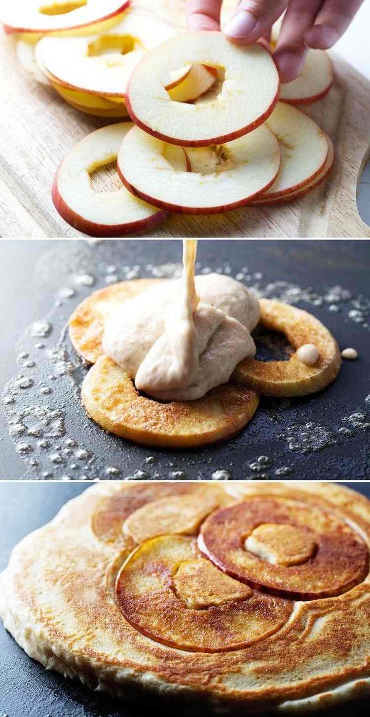 höst-recept-pannkaka äppelskivor