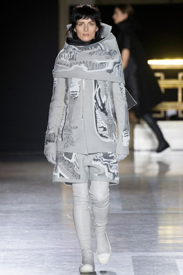 Kläder futuristisk modern höstvinter