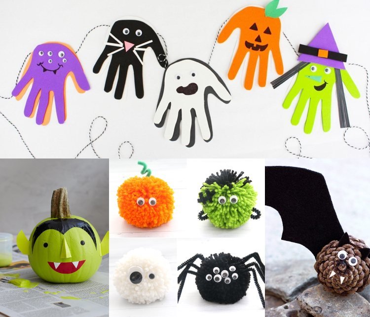 Gör höstdekorationer för halloweenfestidéerna
