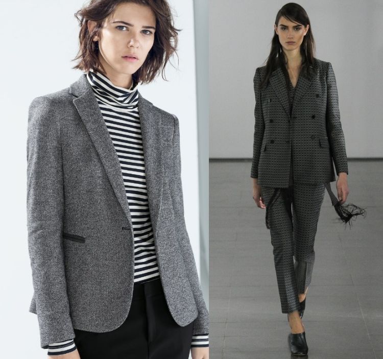 höst-mode-2015-damer-blazer-grå-kontors-look-kostym-ränder
