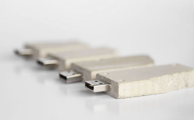 USB-flashminne Design-Beton Hi-Tech-GEGeschenke cybernetic-äng