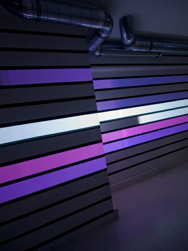 Vägg LED video ljuseffekter remsor moderna