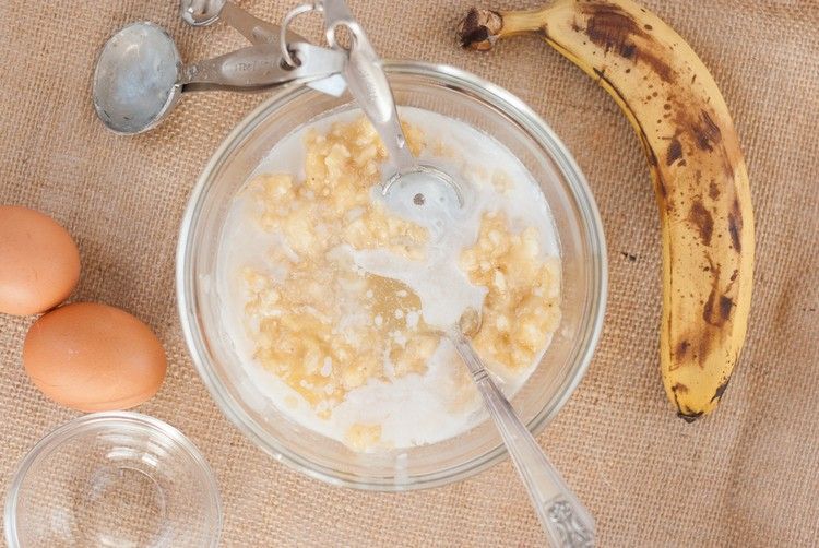 pannkakor recept bananer vegetabilisk mjölk frukost