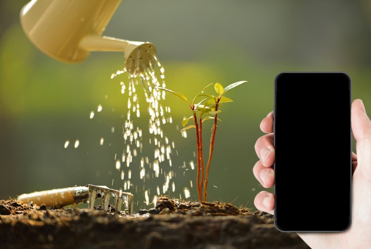 användbara-appar-växter-trädgård-vattning-påminnelse-smartphone