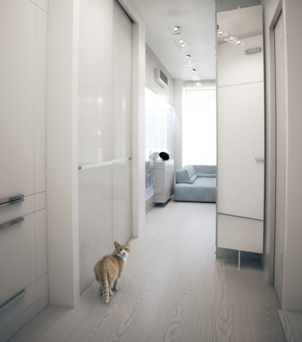 alexander lysak modern lägenhet futuristisk visualisering
