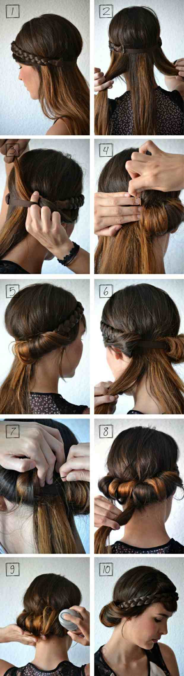 updos att imitera med bilder