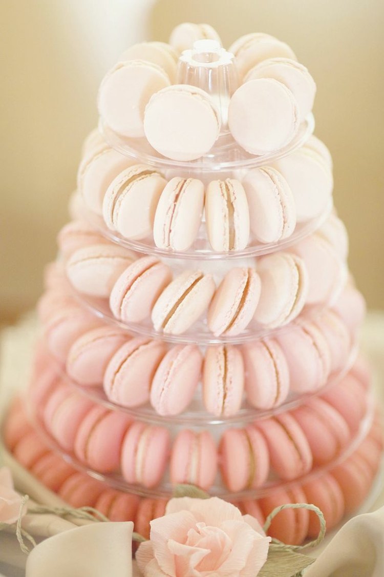 idéer-bröllop-dessert-kakor-kvarts-rosa-ombre-arrangemang