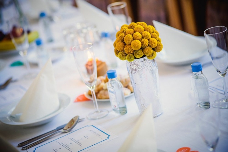 Bröllop retro stil bord godis idéer
