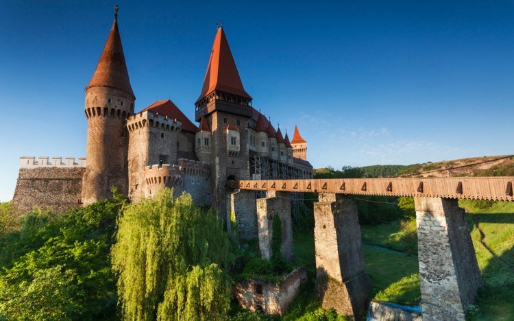 Wedding Schloss Burg Corvin bröllopsidéer vackraste slott i Europa