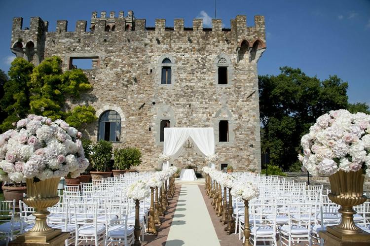 Slottbröllop gifta sig med Castello di vincigliata Italiens vackraste slott i Europa