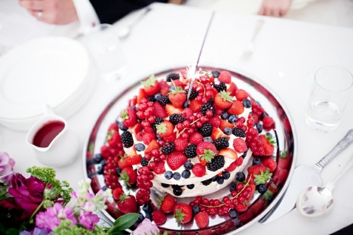 Bakning din egen bröllopstårta frukter idéer dekoration