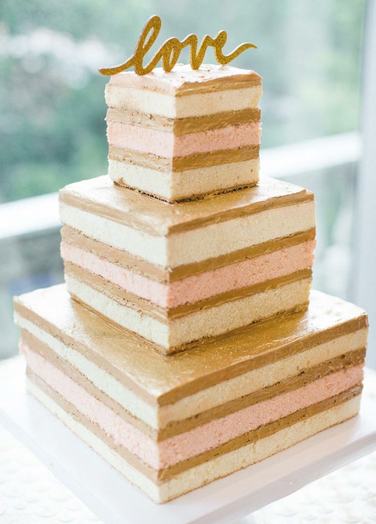 bröllop-tårta-fondant-lager-vinkel-design-rosa-gul-kärlek