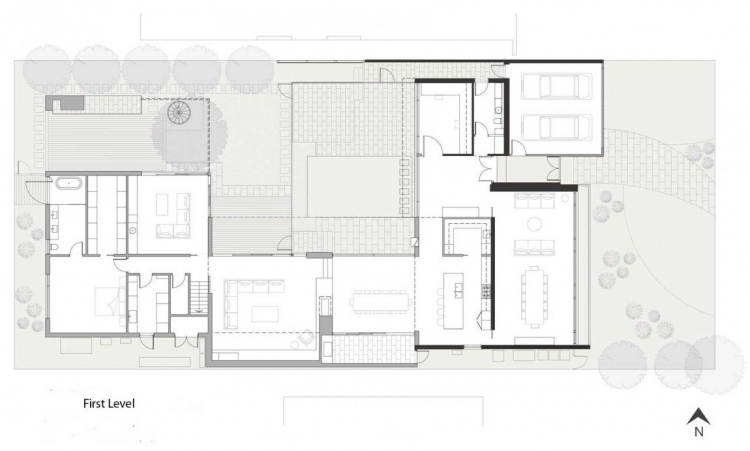 modern-hus-plan-golv-plan-första-våningen-bottenvåningen