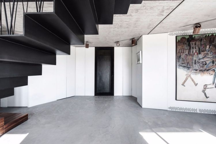 minimalistisk-trappor-vit-betong-design-modern-skördetröska