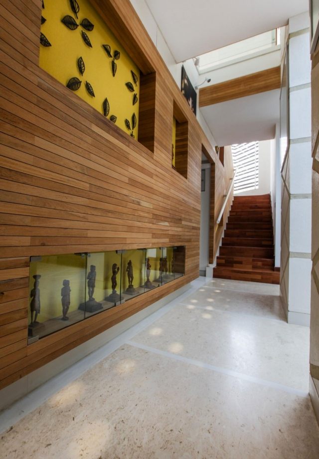 Paneler-massiva träskivor-profilerade trä-rumslig effekt-och-design