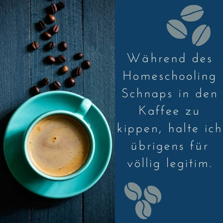 Hemundervisning - kaffe och sprit är berättigade