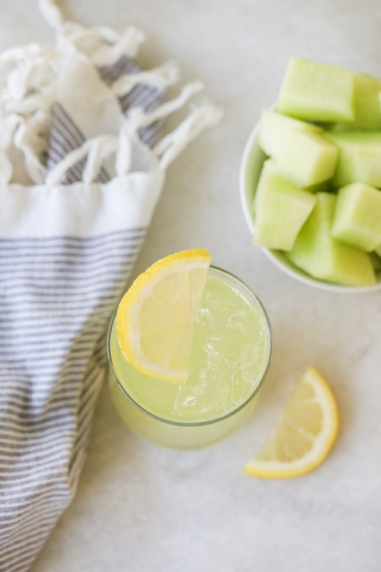 Gör limonad själv med citron - Uppfriskande sommardrycker med melon