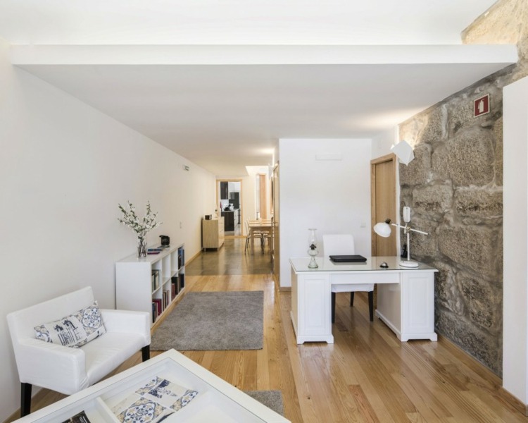 Hotell i Porto bottenvåning modern inredning