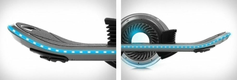 design hoverboard silikonhjul mittbräda skateboard alternativ
