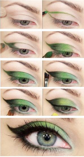 Πώς να κάνετε μακιγιάζ Green Eye