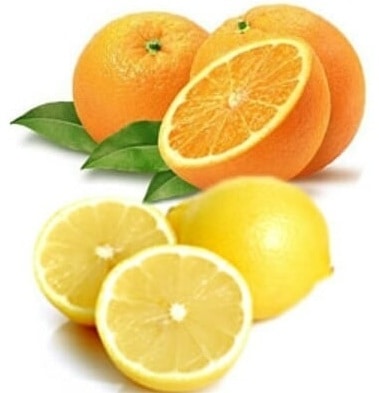 Λεμόνια και πορτοκάλια για τη μείωση της ορμονικής ακμής