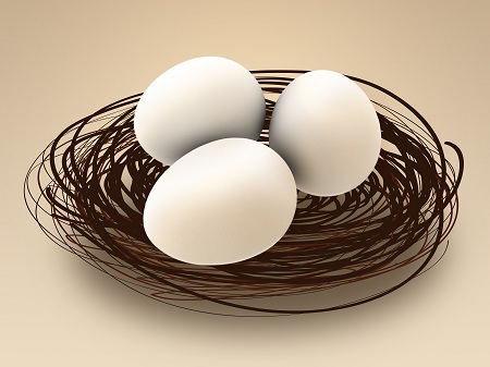 Τρία αυγά σε μια φωλιά