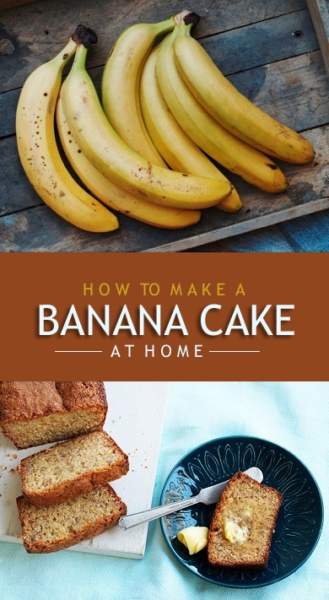 Πώς να φτιάξετε ένα κέικ μπανάνας