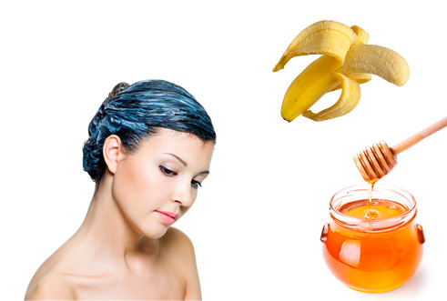 Hunaja ja banaani hiuksille