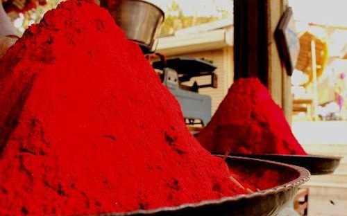 Σκόνη Cherry Red Rangoli
