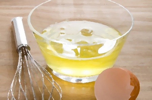 Ασπράδια αυγών για ρυτίδες λαιμού