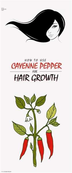 Cayenne -pippuri hiusten kasvulle
