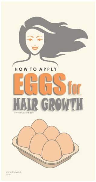 Αυγά για την ανάπτυξη των μαλλιών