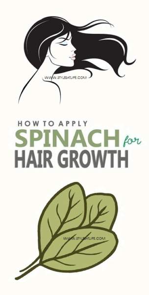 Πώς να εφαρμόσετε σπανάκι για την ανάπτυξη των μαλλιών