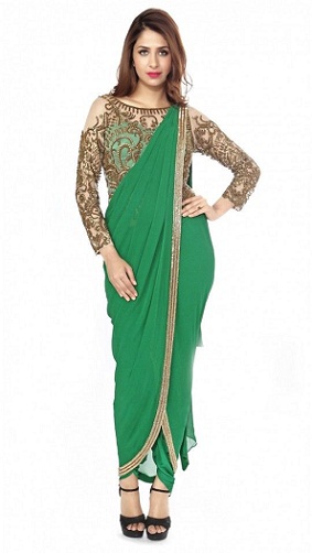 Διαφορετικοί τρόποι να φορέσετε ένα saree 11