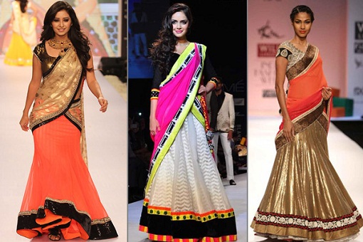 Διαφορετικοί τρόποι να φορέσετε ένα saree 14