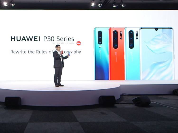 Huawei P30 och P30 Pro presenteras i Paris