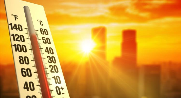 Värme finnar orsakas av svett och sol och kliande