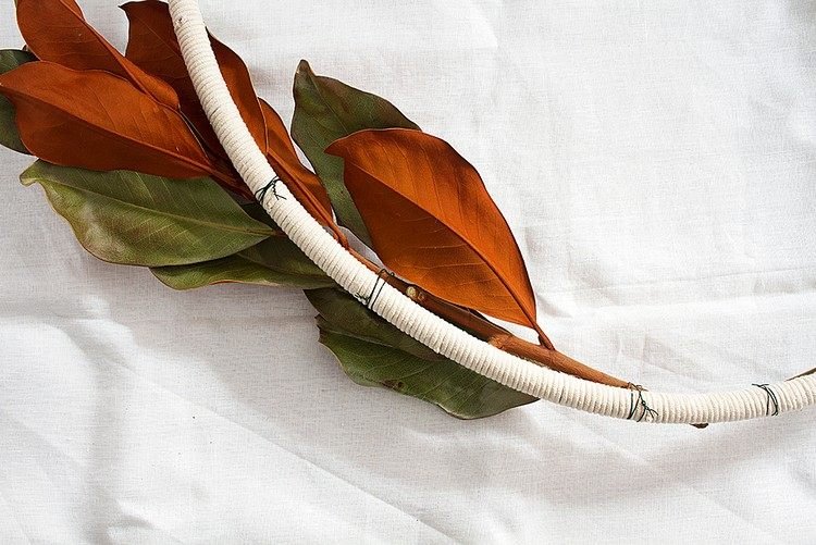 deco krans höst vinter diy instruktioner