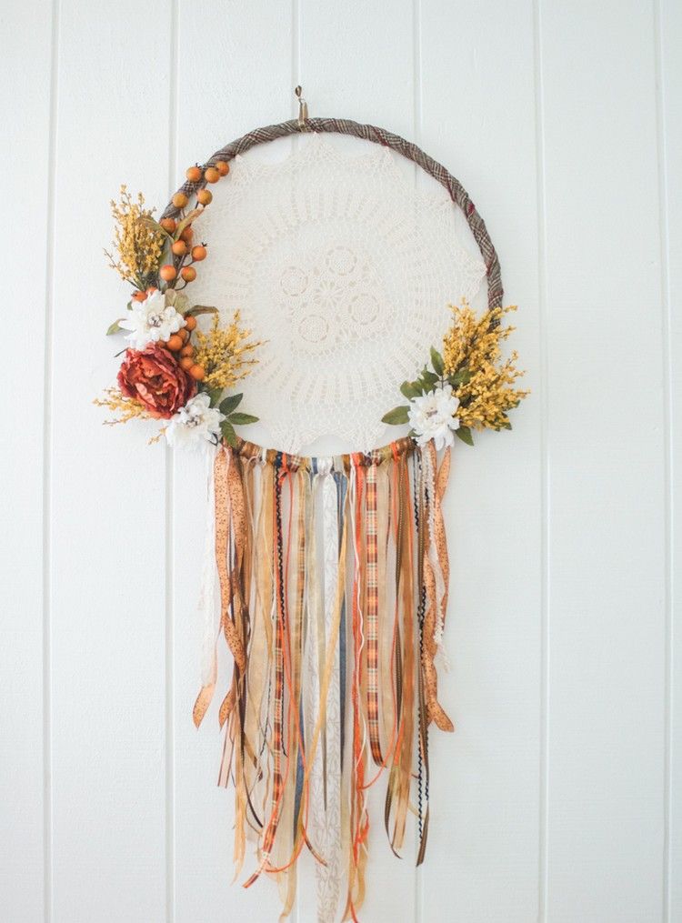 hula hoop dekorera dreamcatcher tinker