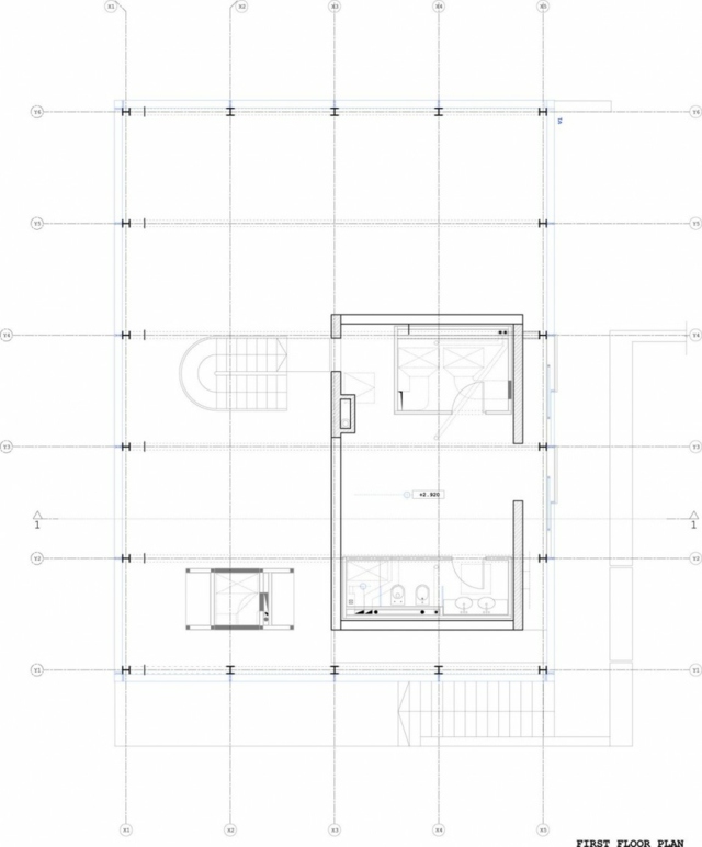 Projektplanritning planlösning ovan