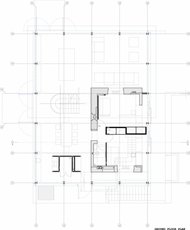 modern arkitektur glas fasad planlösning plan andra våningen