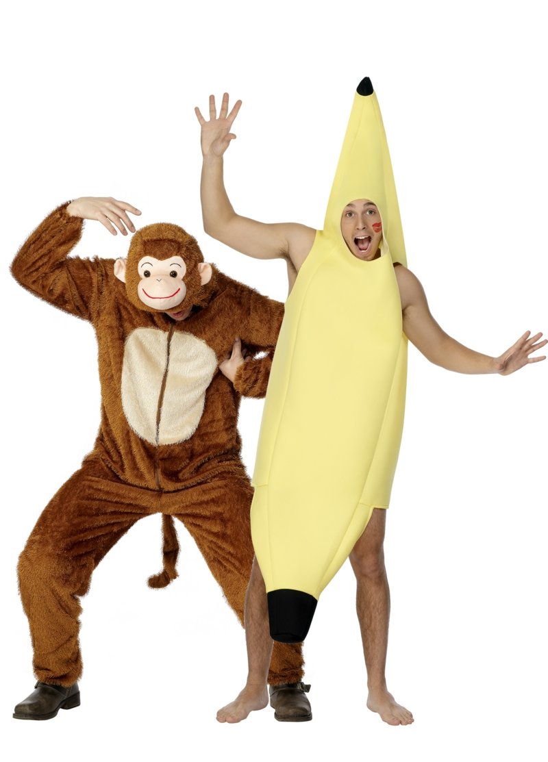 billiga karneval kostymer partner idé banan apa kul