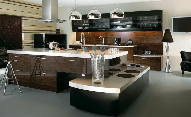 design-kök-original-t-form-brun-trä-kök-modeller