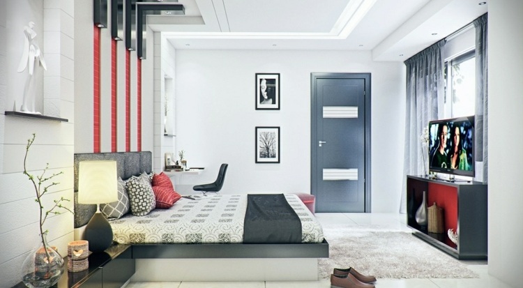 Idéer sovrum Feng Shui designmöbler