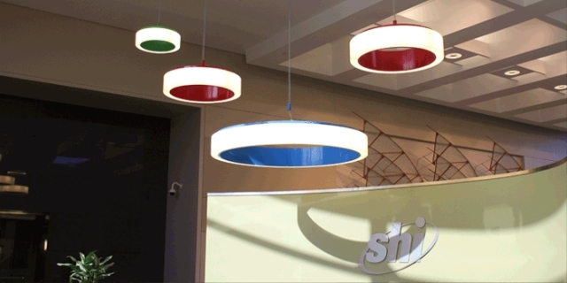 Betacalco designarmatur Led inredning med ljus
